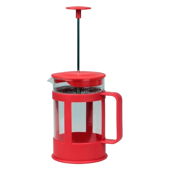 Brand New- Red French Press Coffee & Tea Maker - Picture 2 of 3